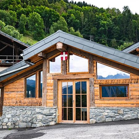 Chalet Balneo Billard La Plagne Savoie Vue Top Buitenkant foto