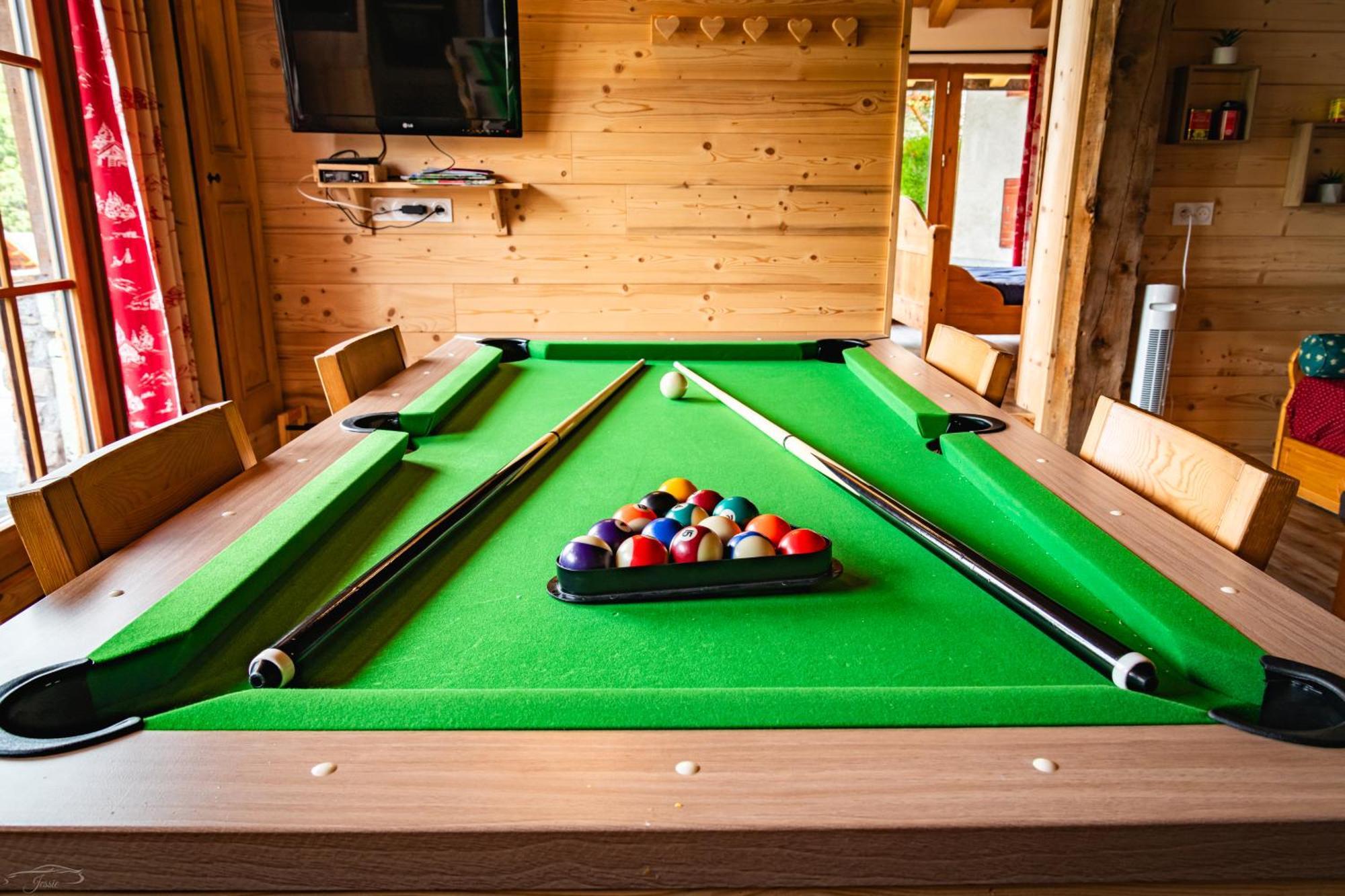 Chalet Balneo Billard La Plagne Savoie Vue Top Buitenkant foto