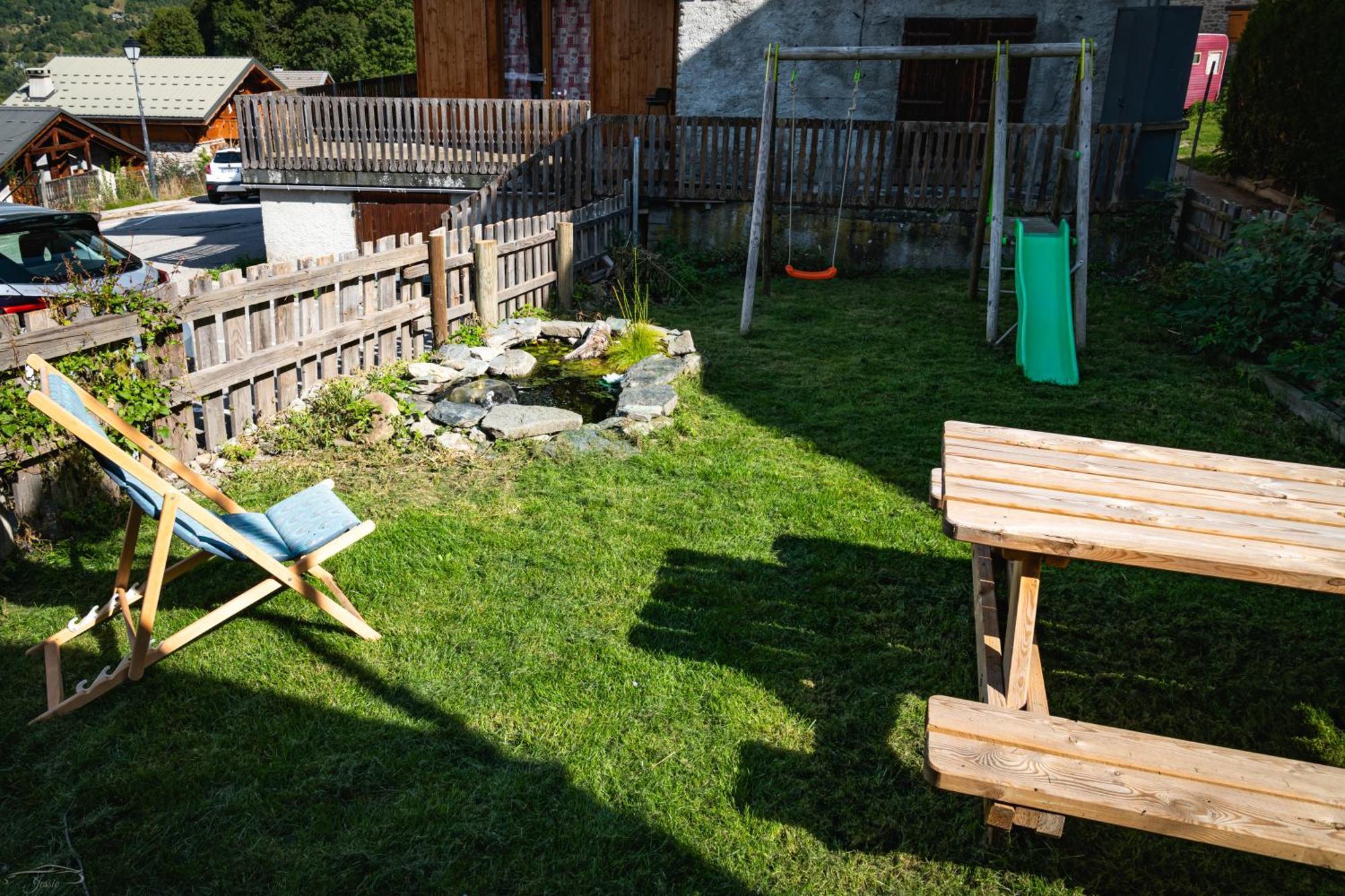 Chalet Balneo Billard La Plagne Savoie Vue Top Buitenkant foto