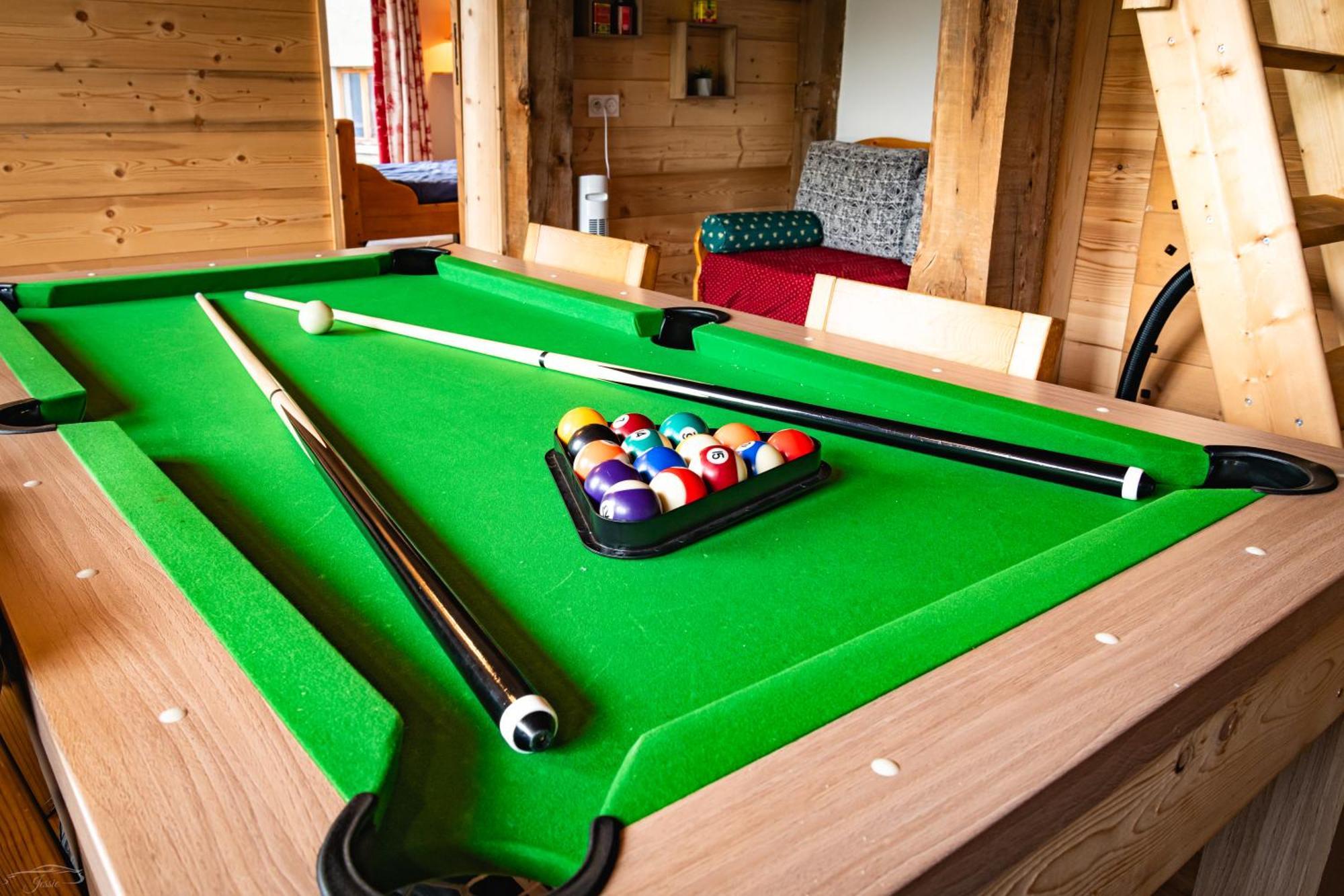 Chalet Balneo Billard La Plagne Savoie Vue Top Buitenkant foto